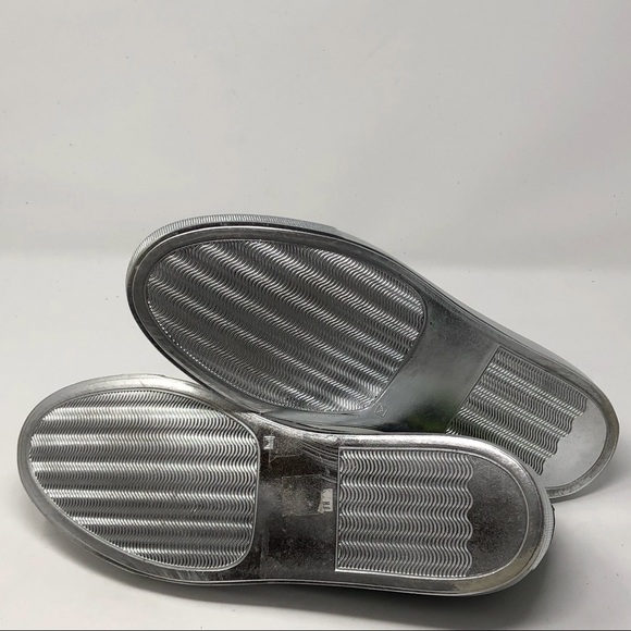 Giambattista Valli Jacquard Sneakers in Black/Lime - Picture 7 of 8